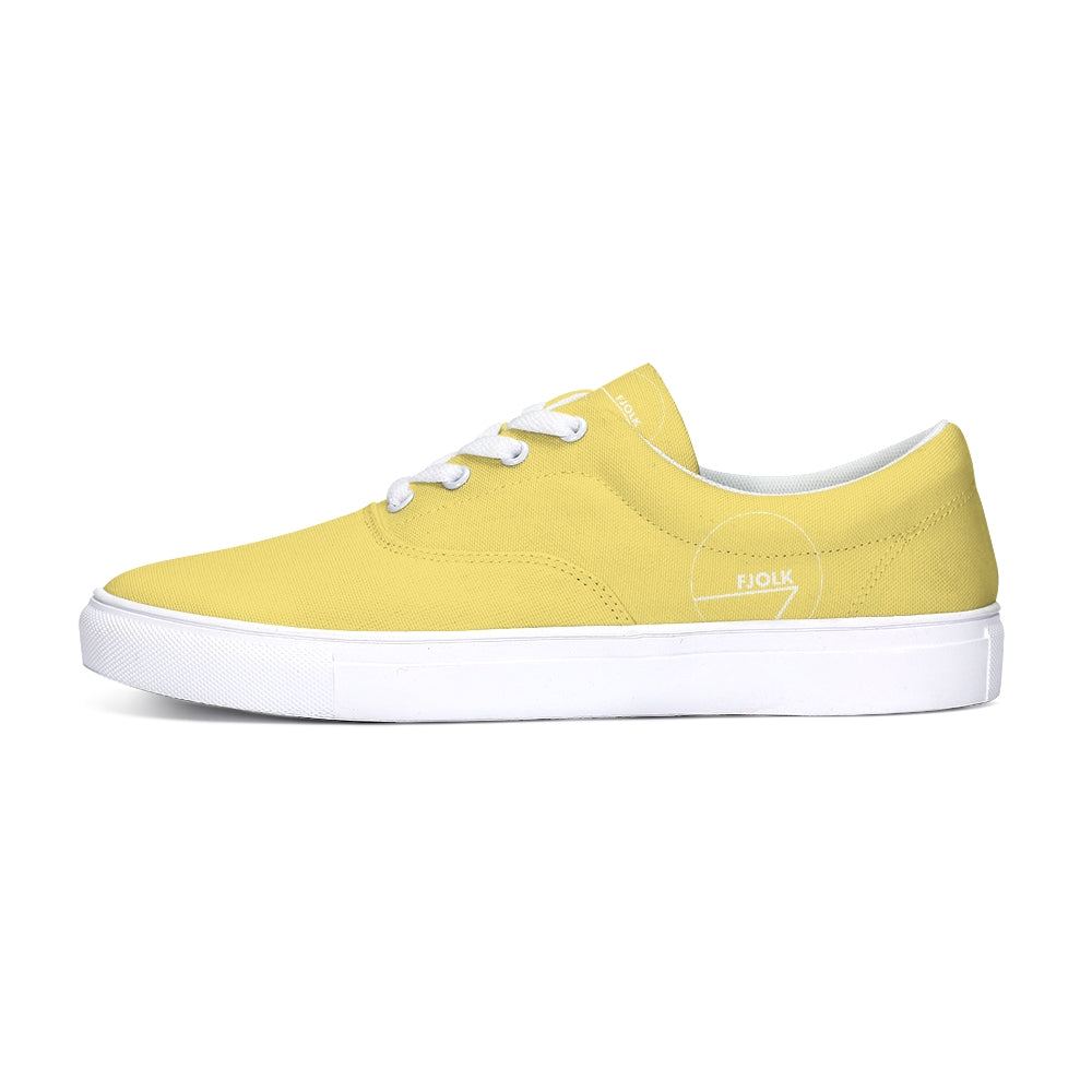 Classic Yellow Lace-Up
