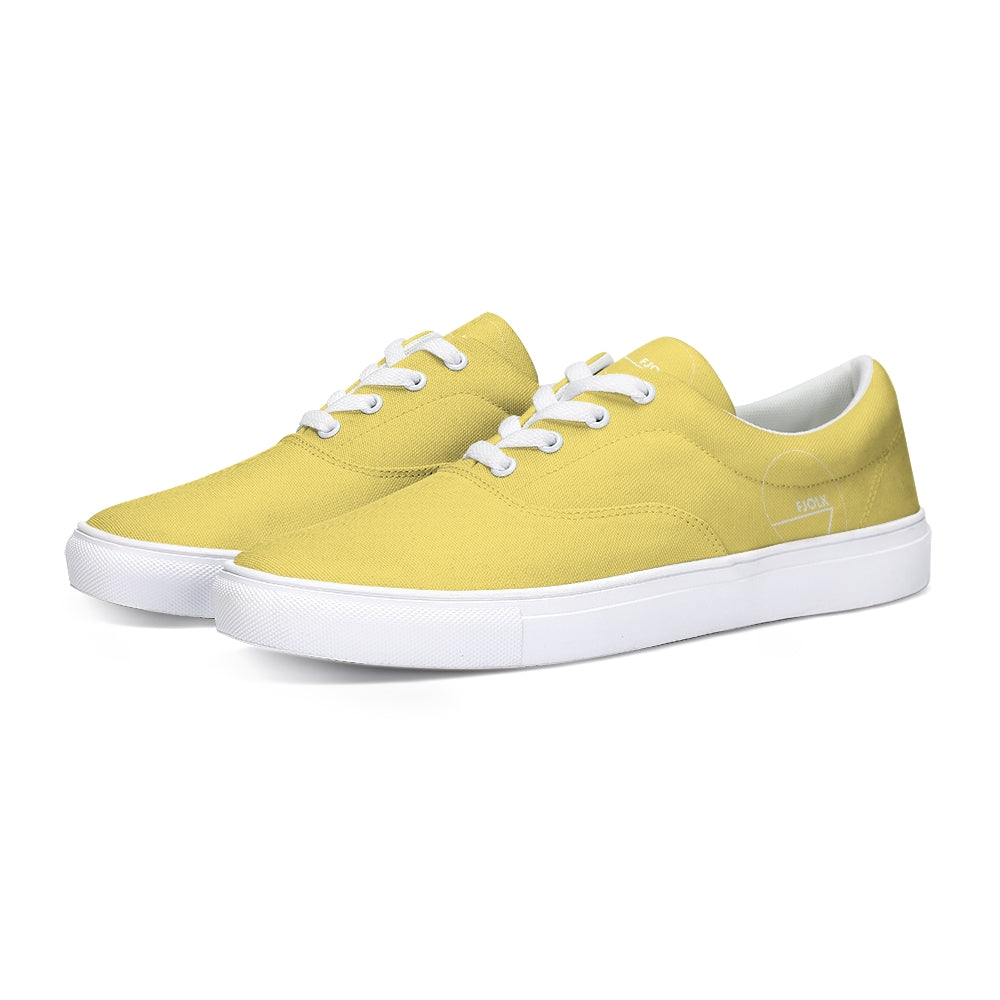 Classic Yellow Lace-Up